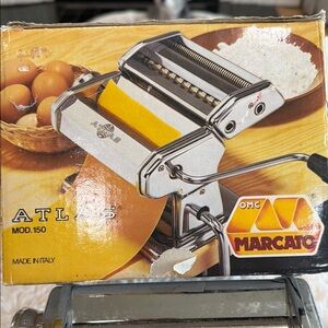 Marcato Vintage Atlas Pasta Maker Model 150 Made In Italy